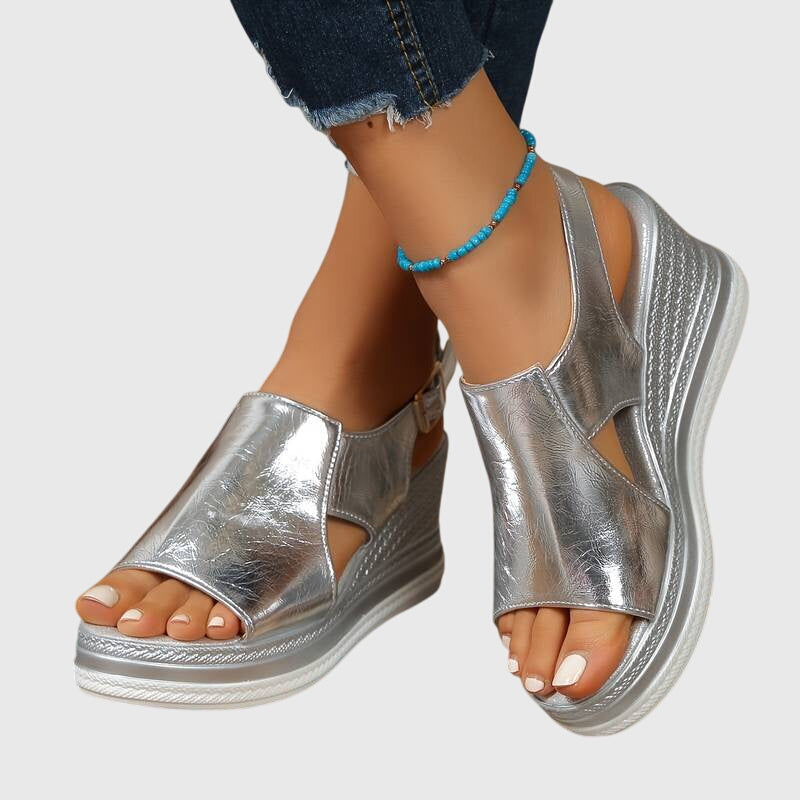 Lia - Effortless Platform Comfort Sandals