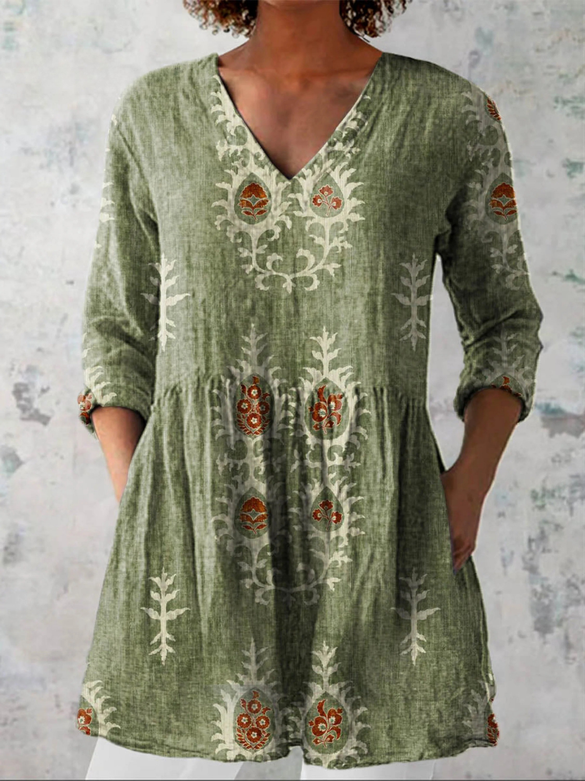 Helen | Relaxed Long Blouse