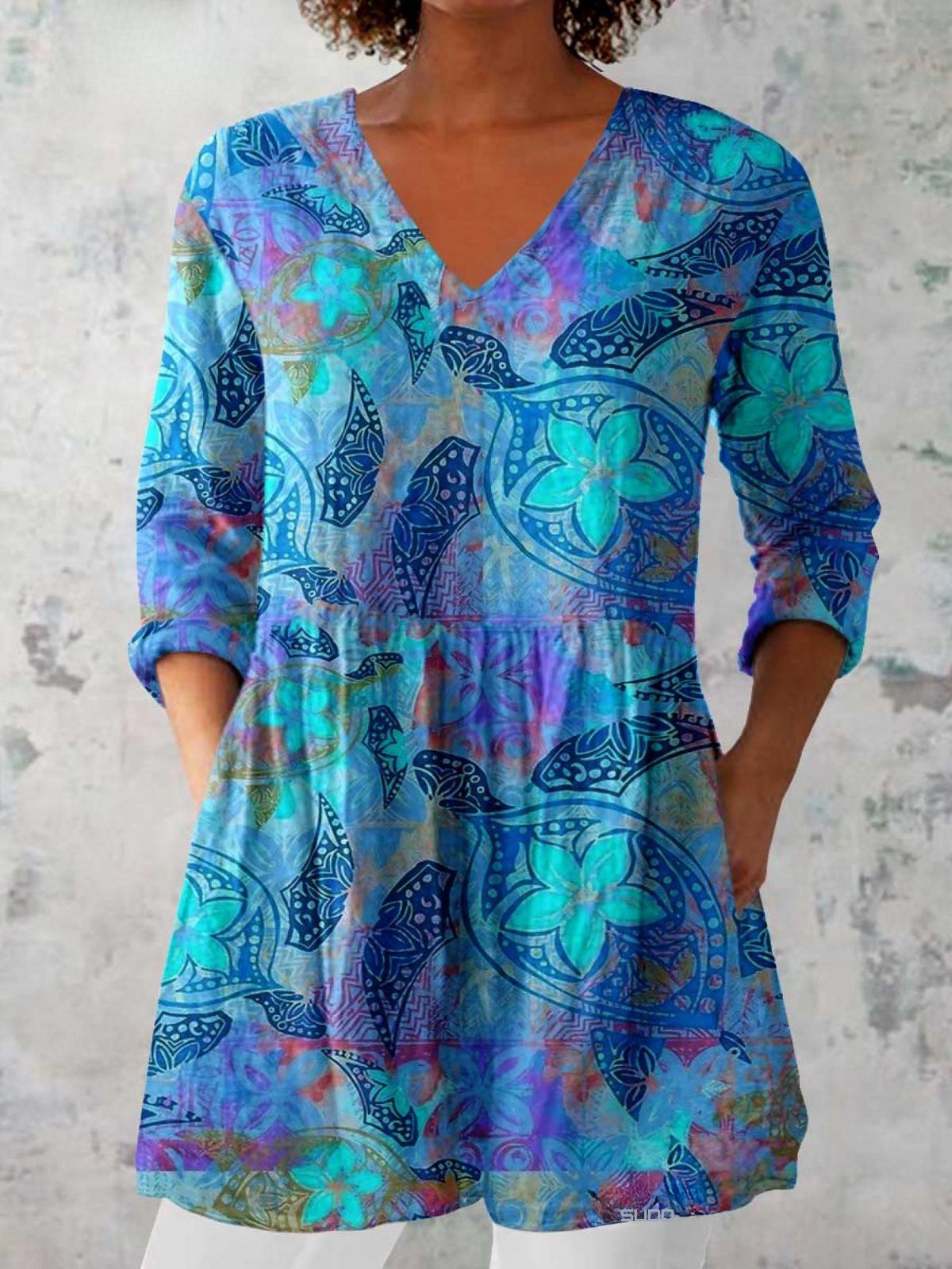 Alma | Relaxed Long Blouse