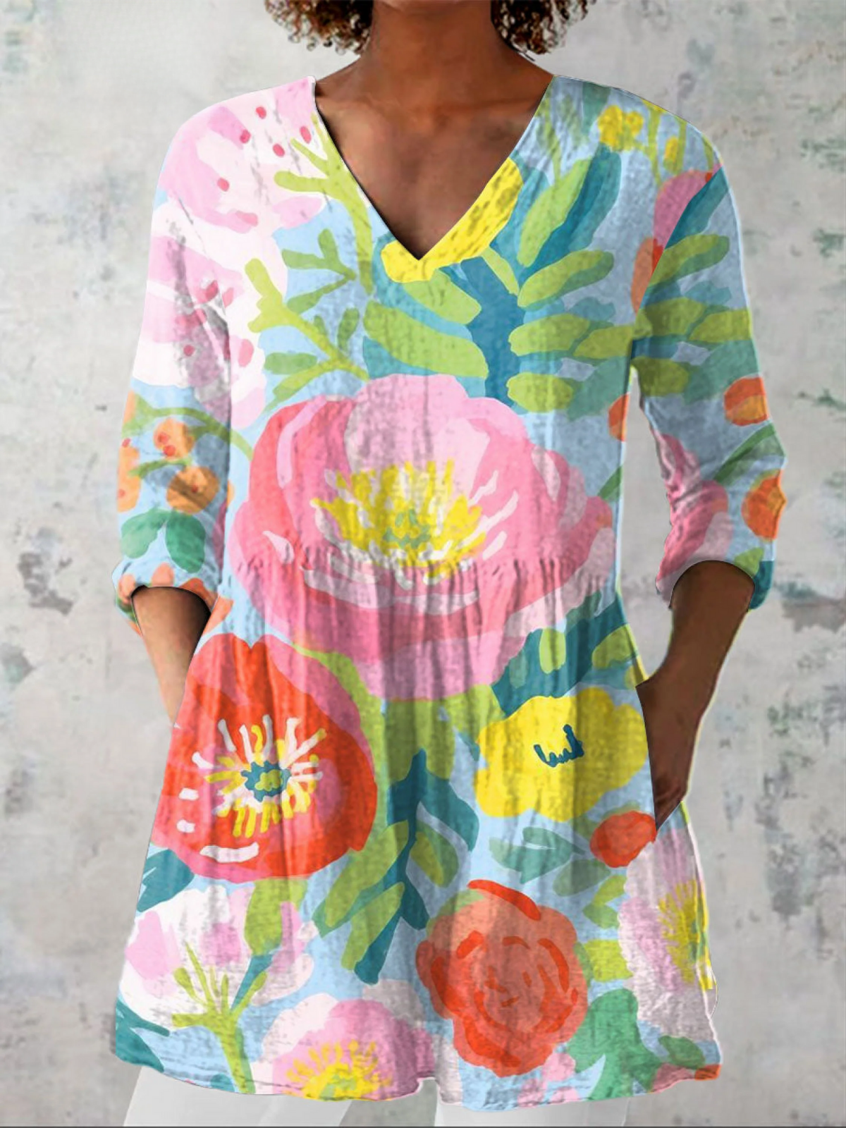 Alliana | Relaxed Long Blouse