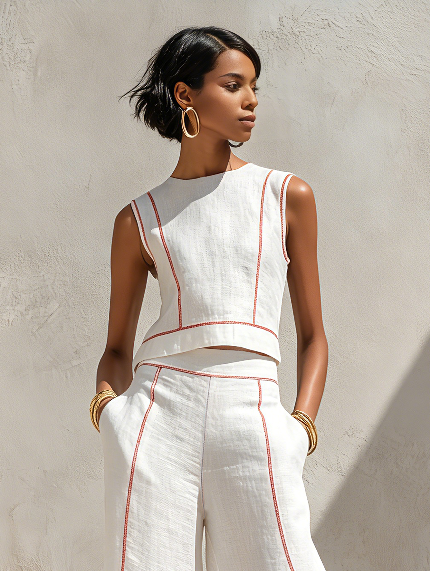 Serena | Wide-Leg Two-Piece Set