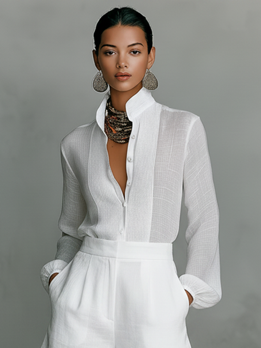 Pia | Chic Two-Piece Shorts Set