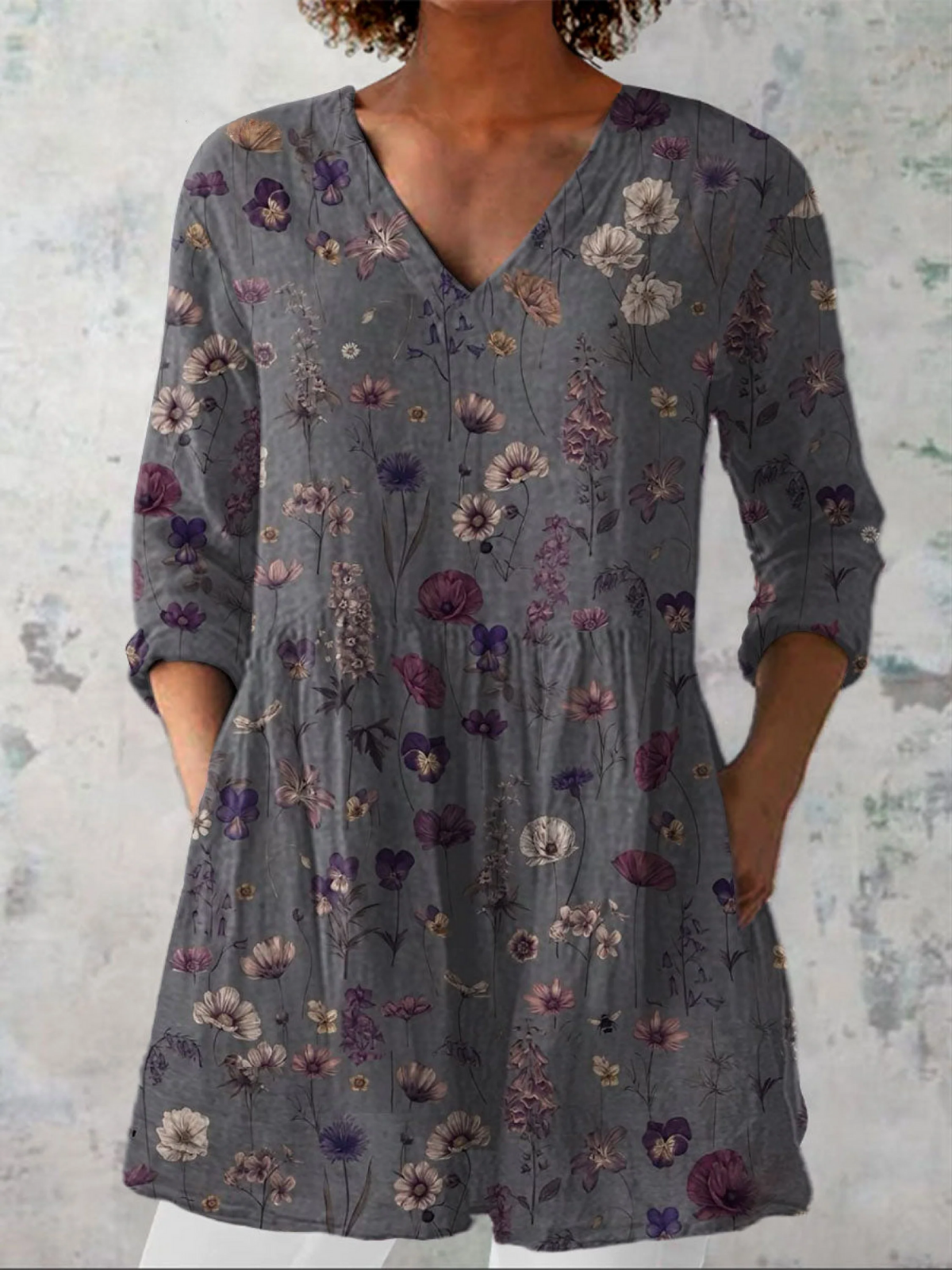 Angel | Relaxed Long Blouse