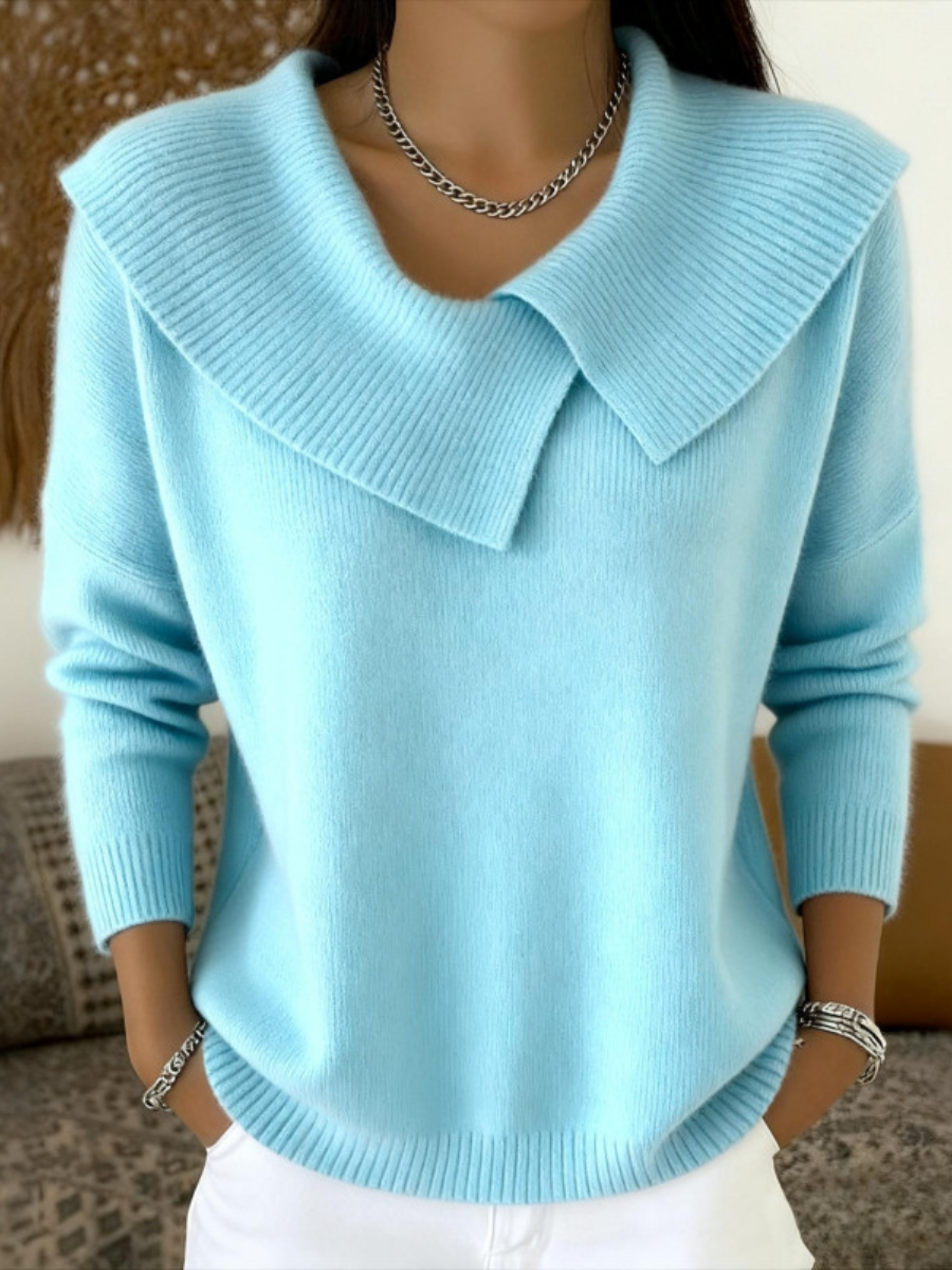 Nikka | Statement Collar Sweater