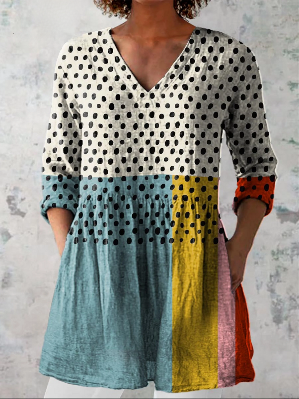 Glenda | Relaxed Long Blouse