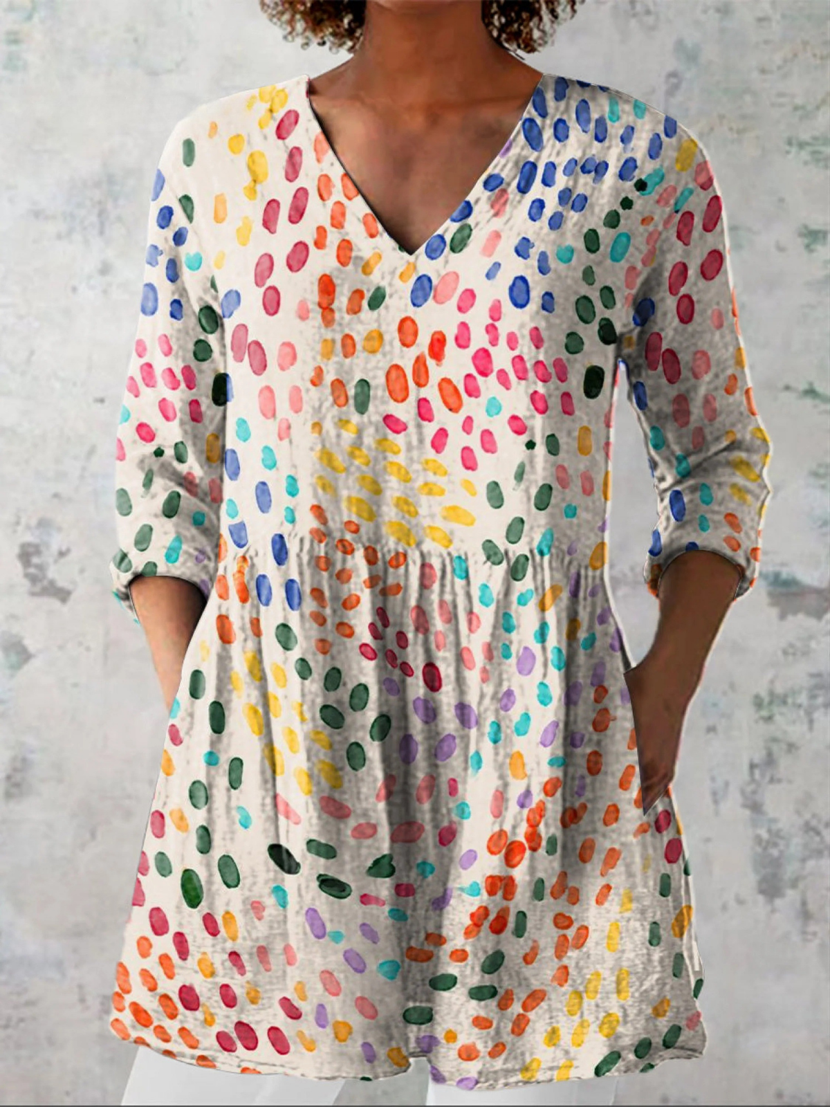 Wena | Relaxed Long Blouse
