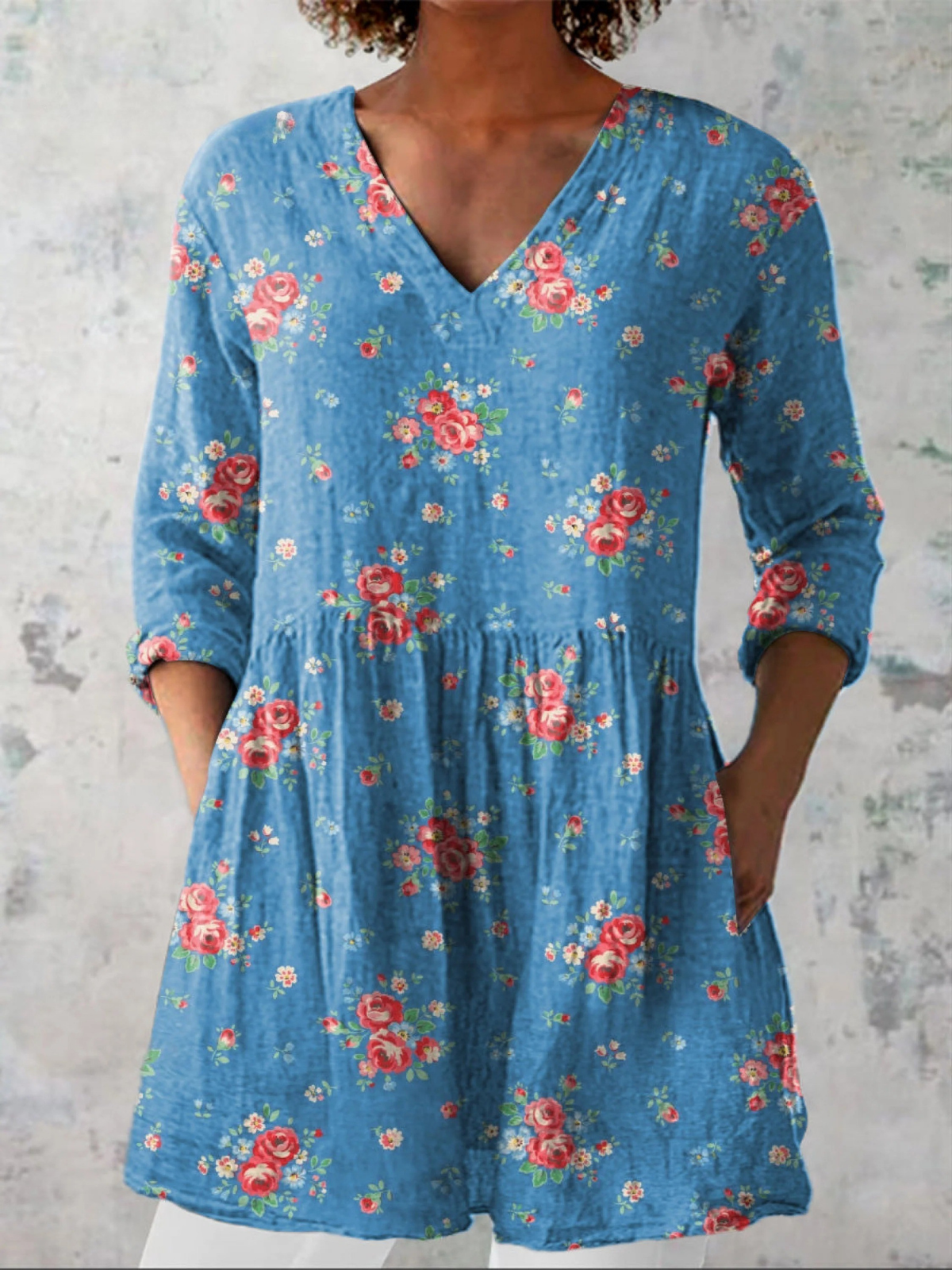 Gretchen | Relaxed Long Blouse