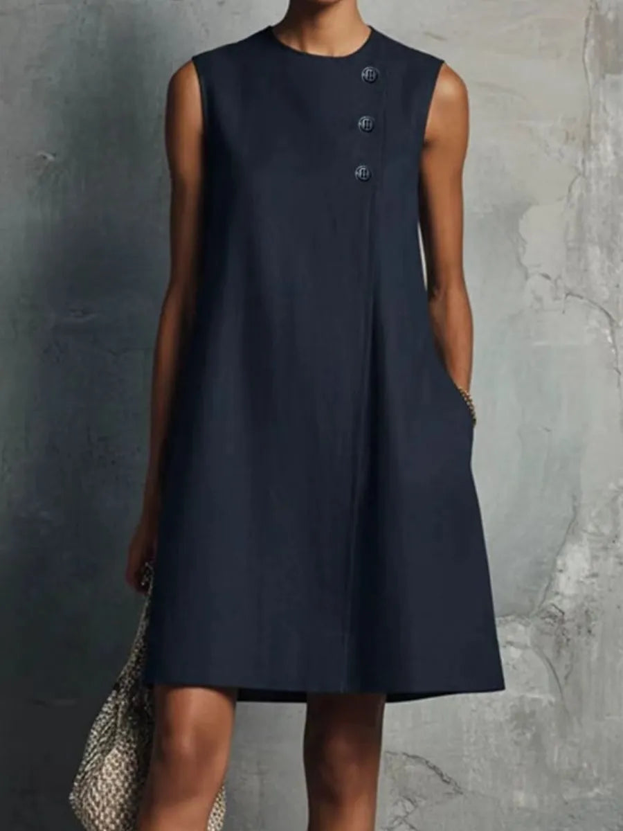 Laura | Sleeveless Everyday Shift Dress