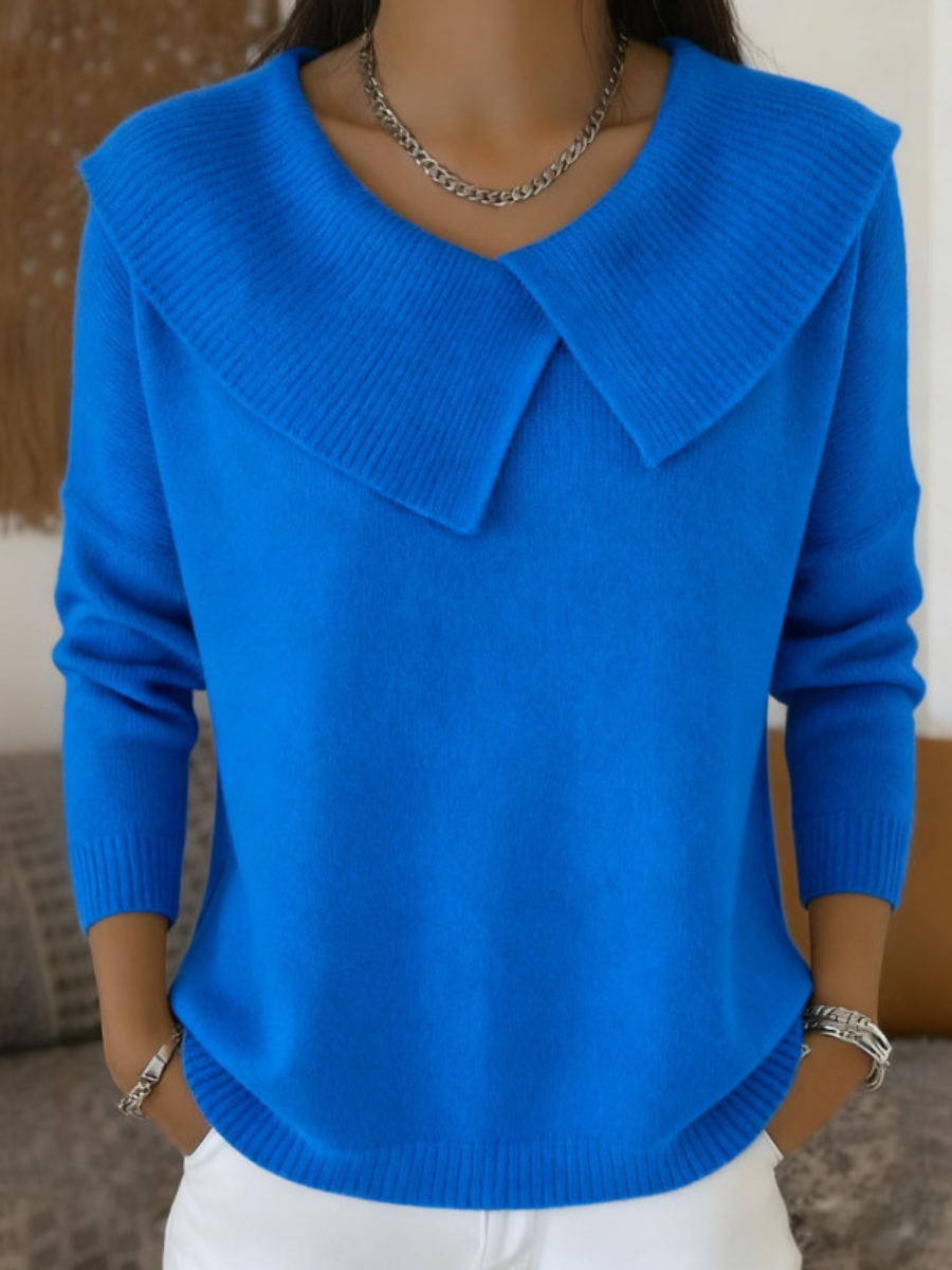 Nikka | Statement Collar Sweater
