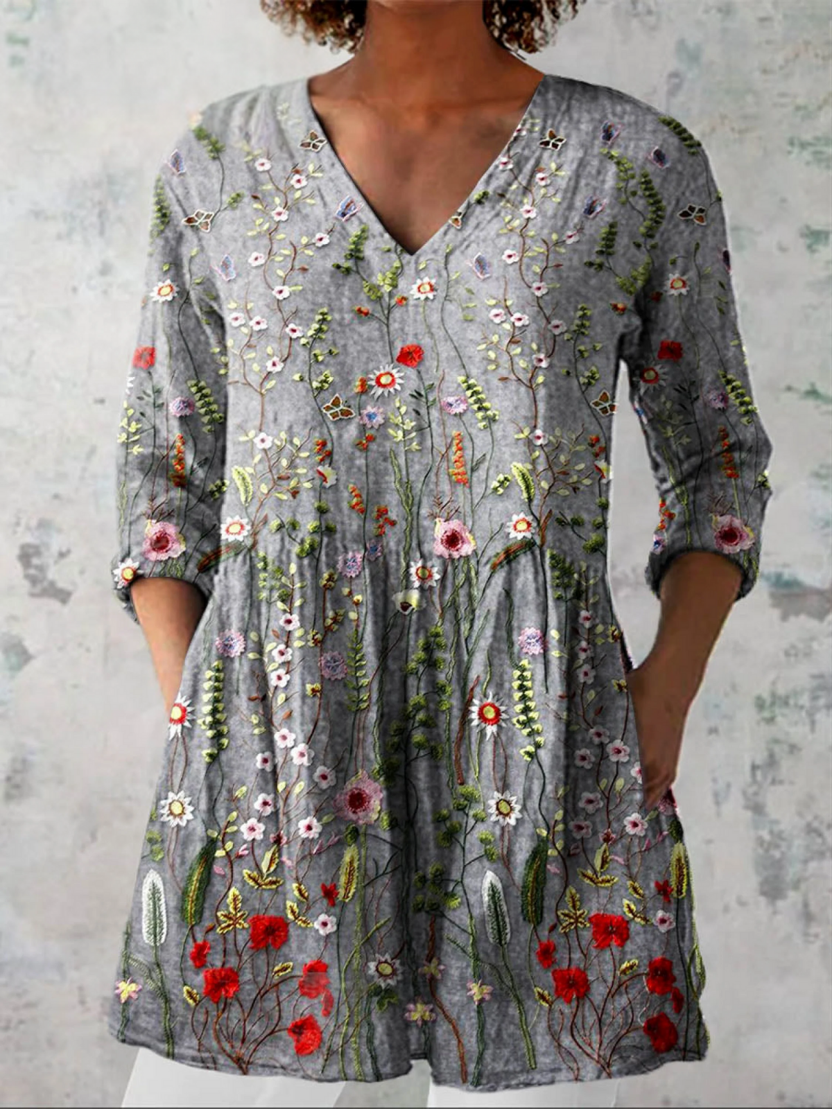 Beth | Relaxed Long Blouse