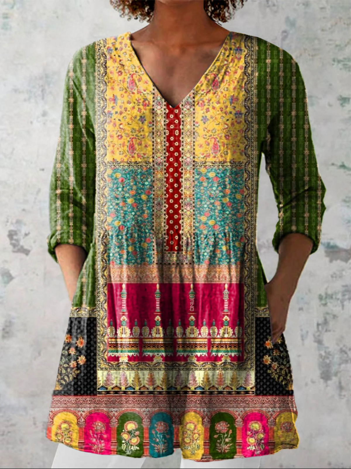 Seline | Relaxed Long Blouse