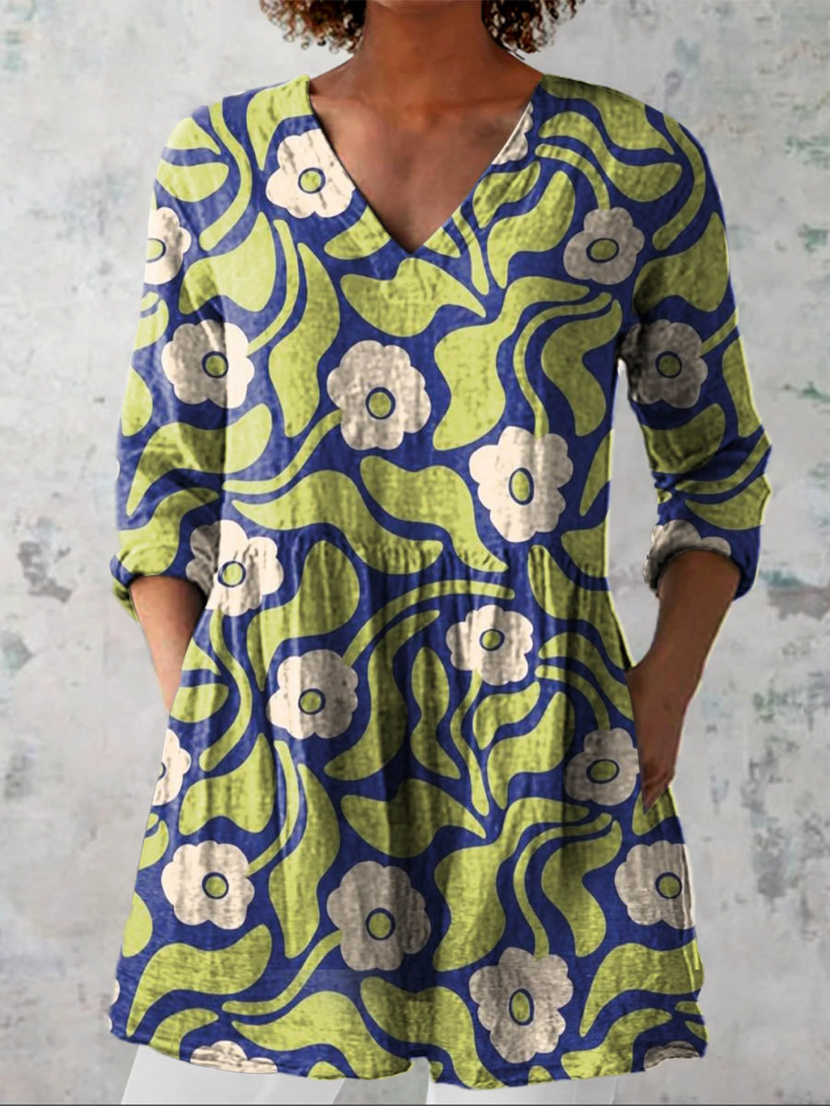 Klea | Relaxed Long Blouse