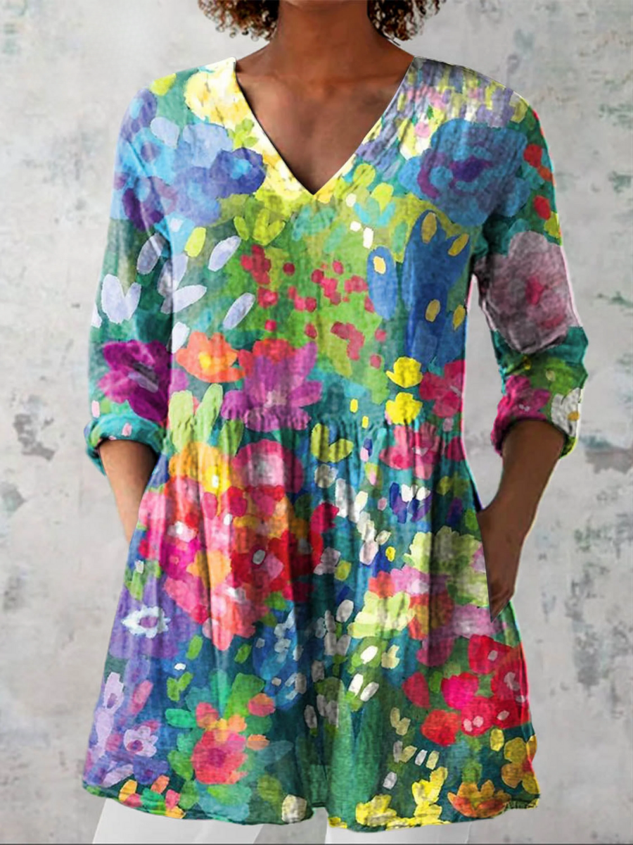 Janice | Relaxed Long Blouse