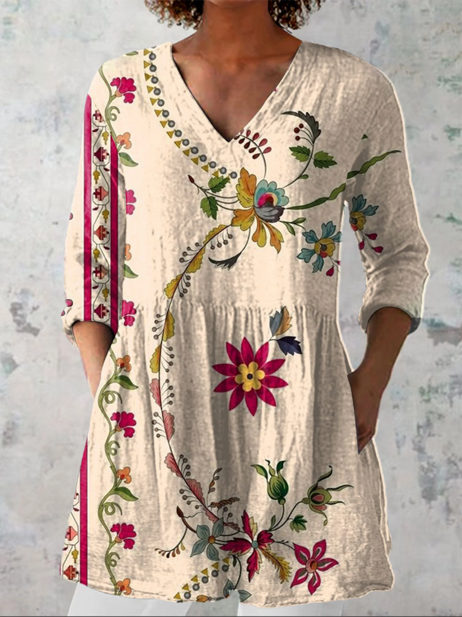 Geraldine | Relaxed Long Blouse
