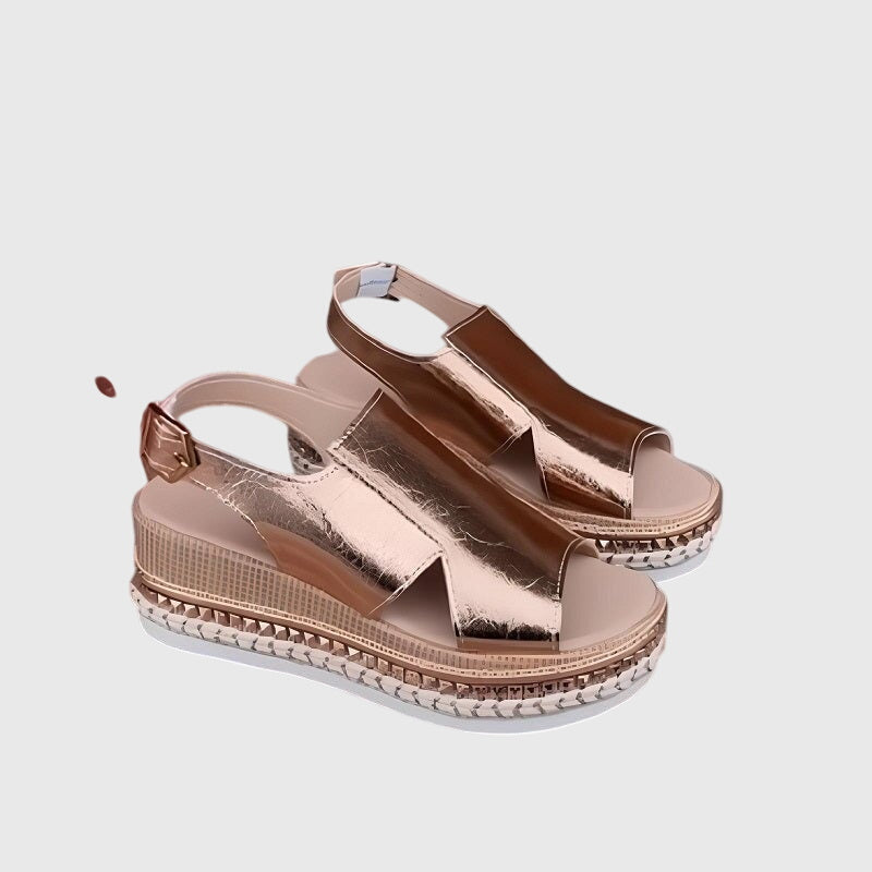 Lia - Effortless Platform Comfort Sandals