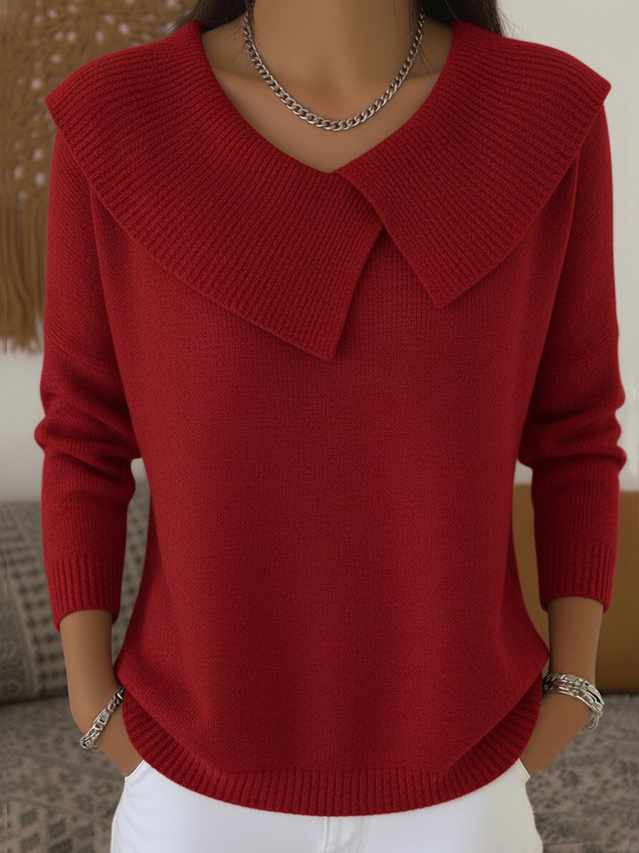 Nikka | Statement Collar Sweater