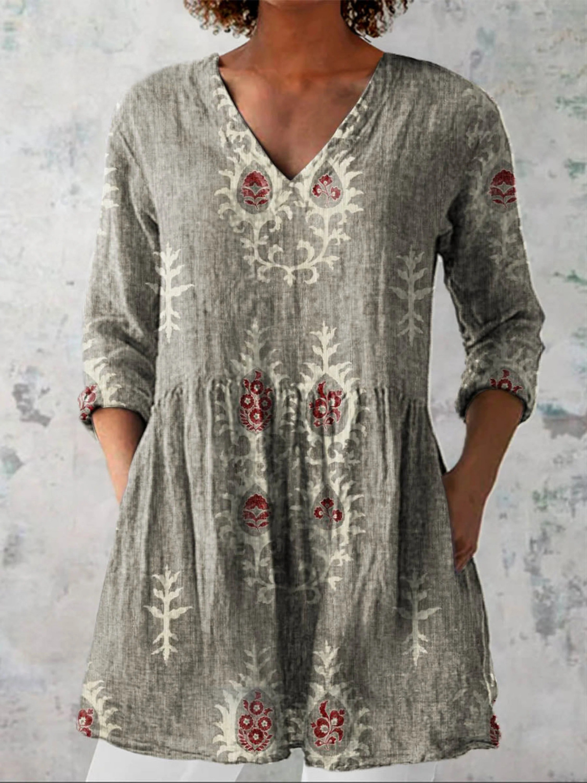 Helen | Relaxed Long Blouse