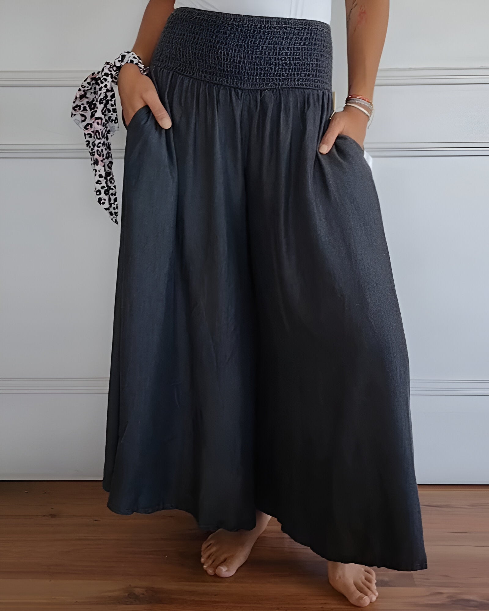Janie | Flowing Skirt Pants