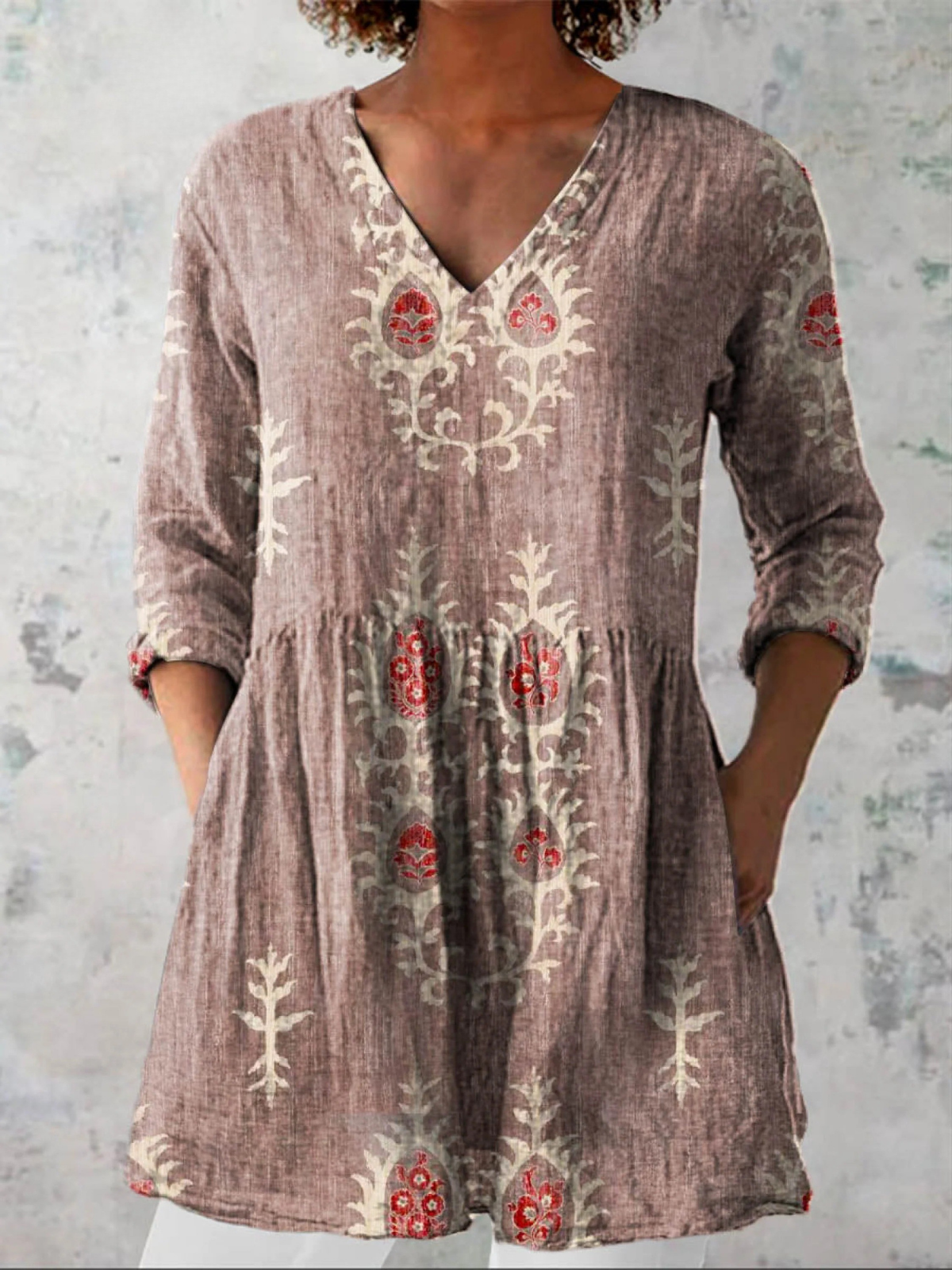 Helen | Relaxed Long Blouse