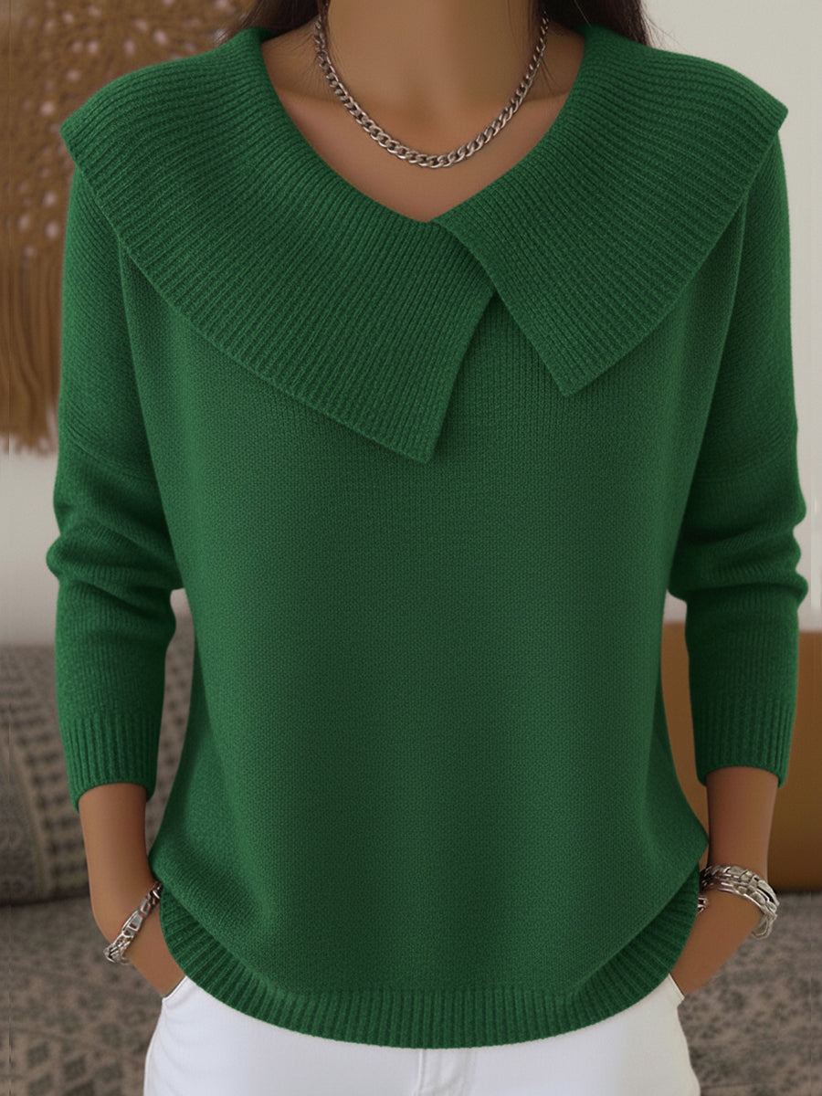 Nikka | Statement Collar Sweater