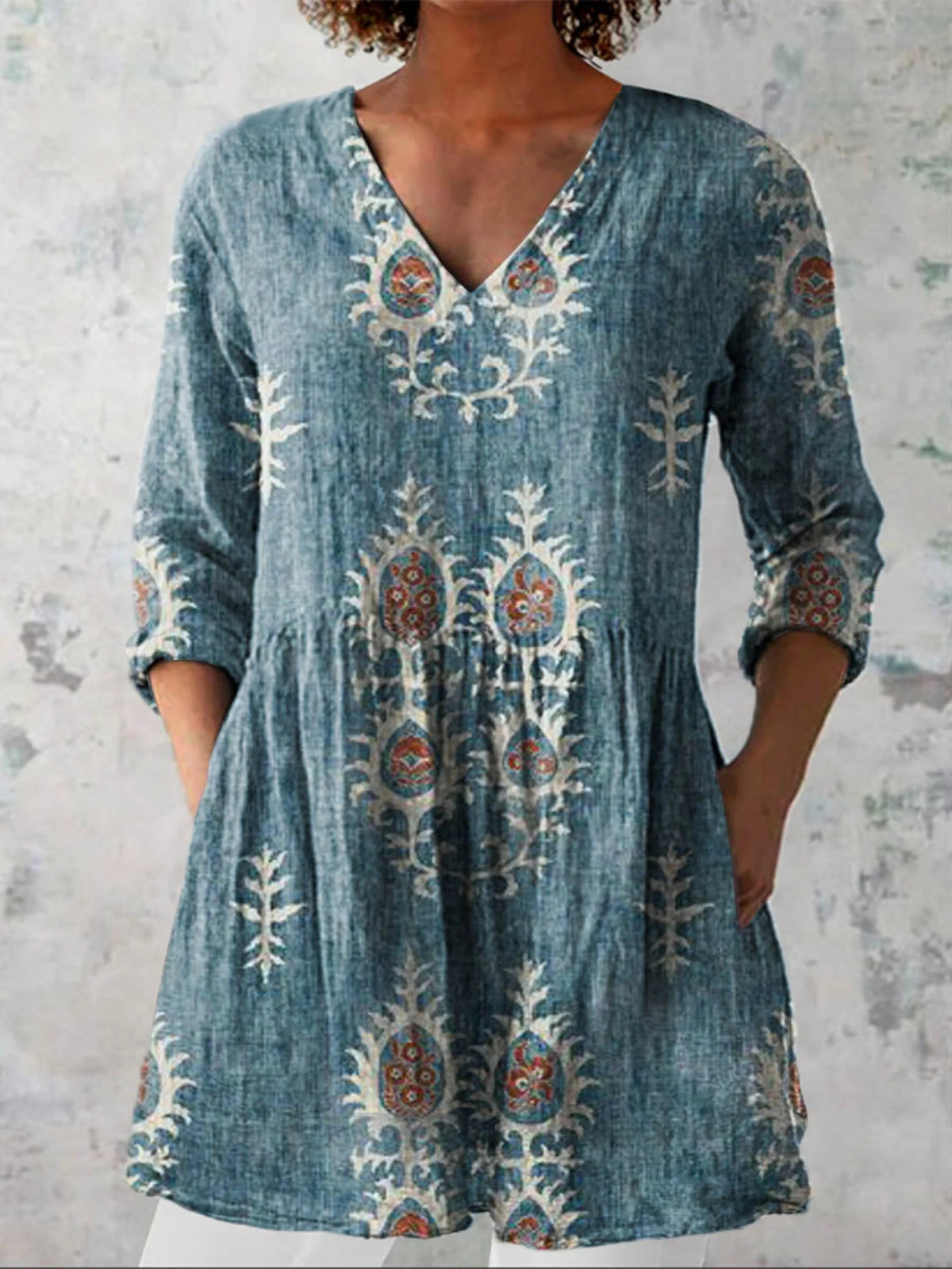 Helen | Relaxed Long Blouse