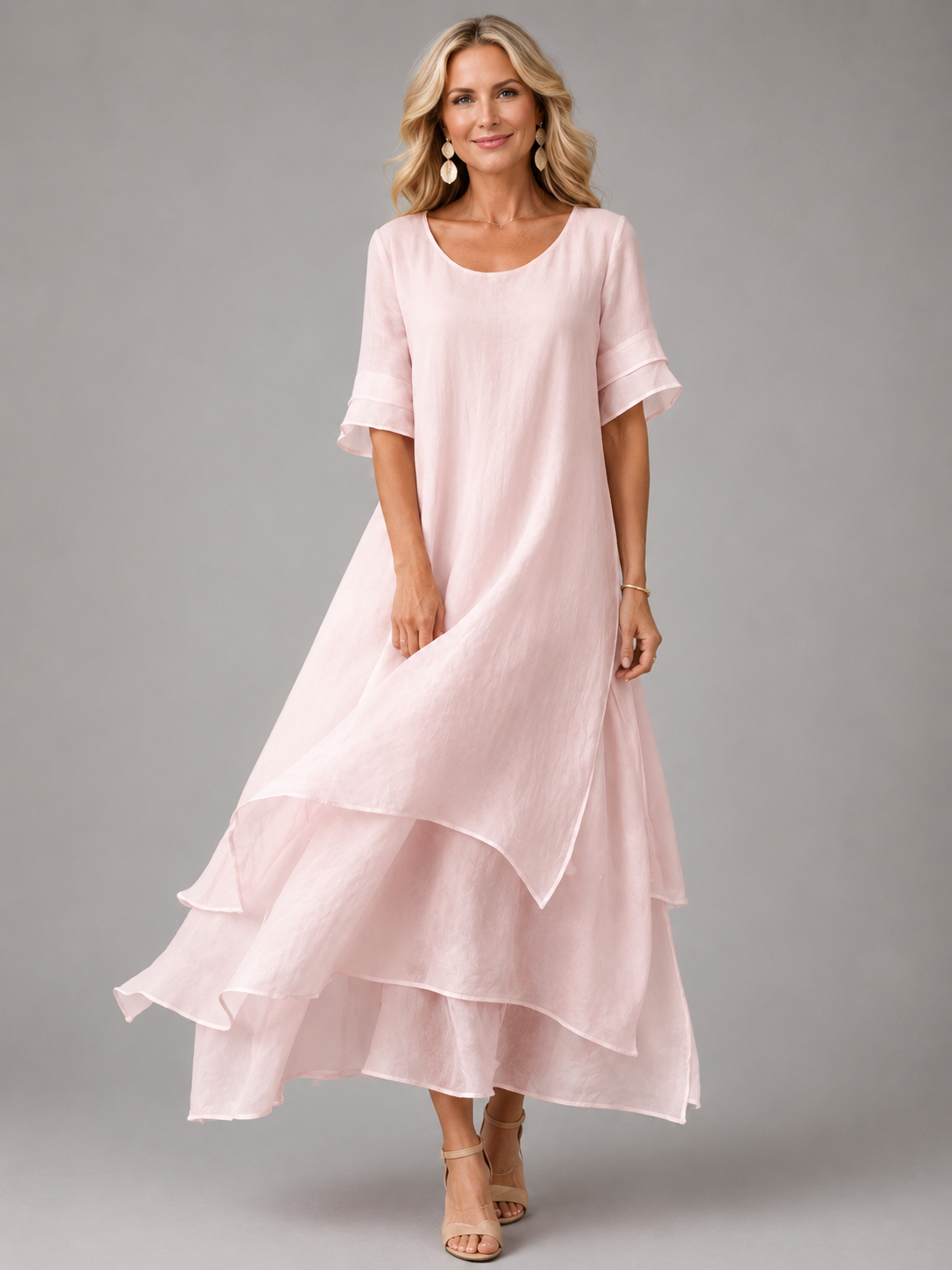 Gela | Layered Maxi Dress
