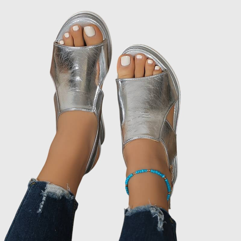 Lia - Effortless Platform Comfort Sandals