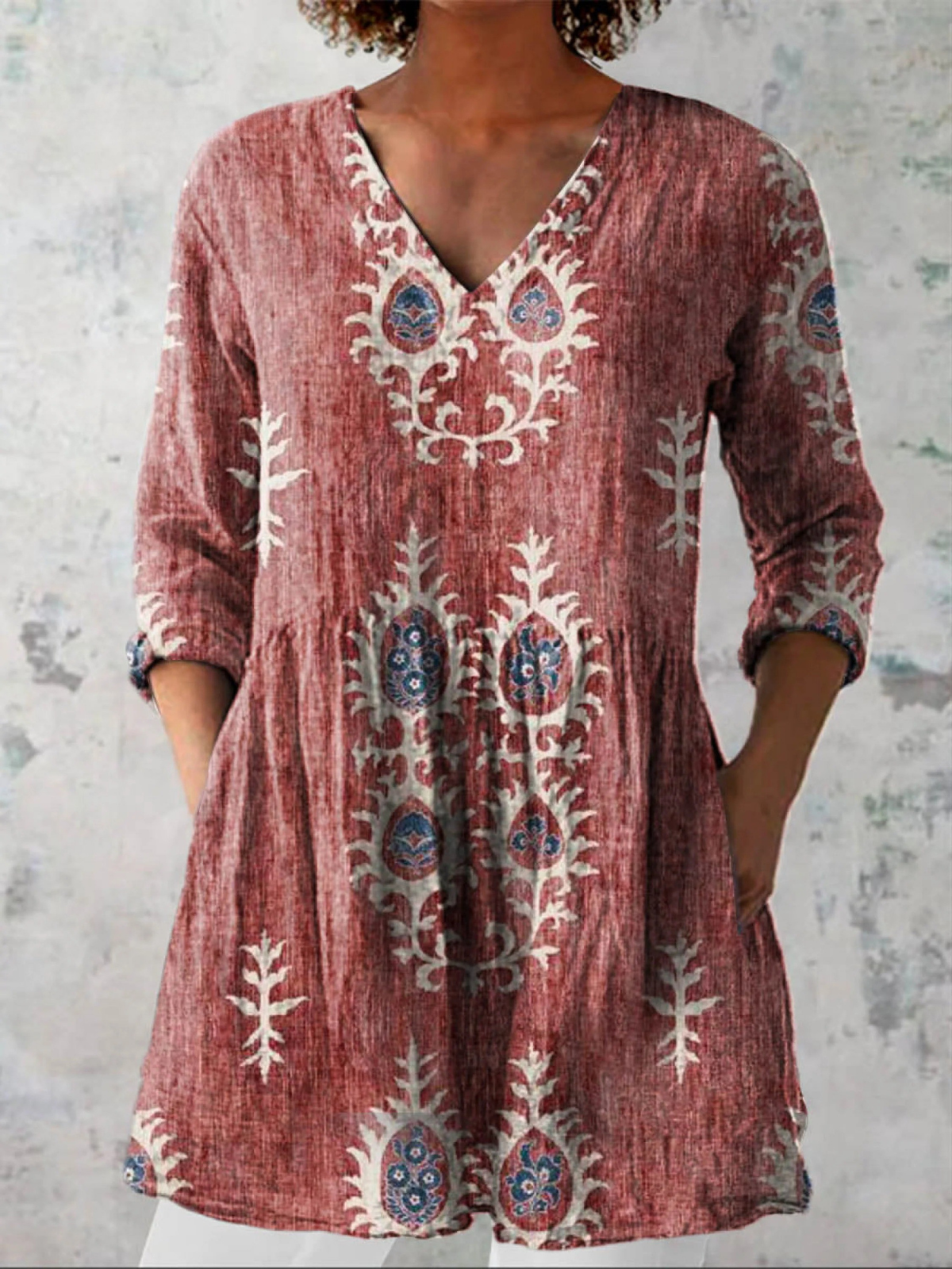 Helen | Relaxed Long Blouse