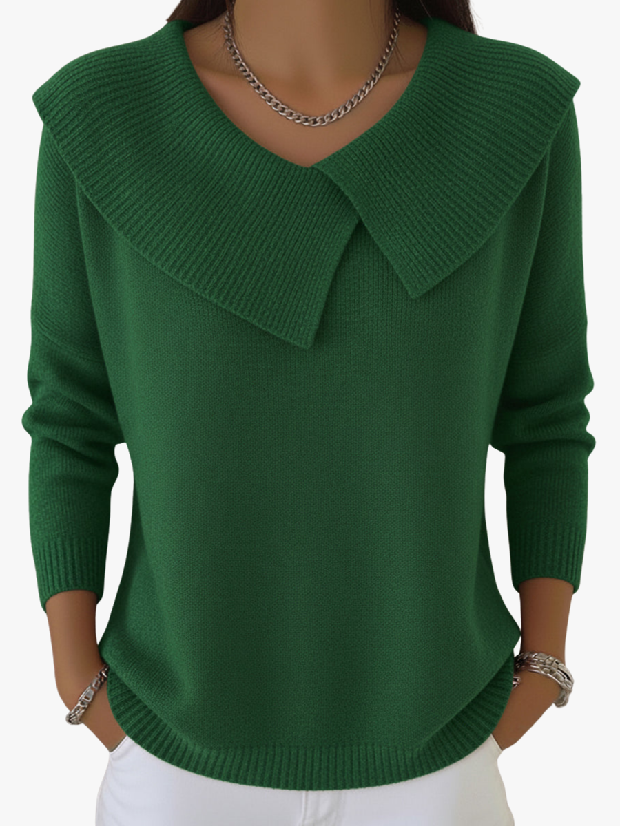 Nikka | Statement Collar Sweater