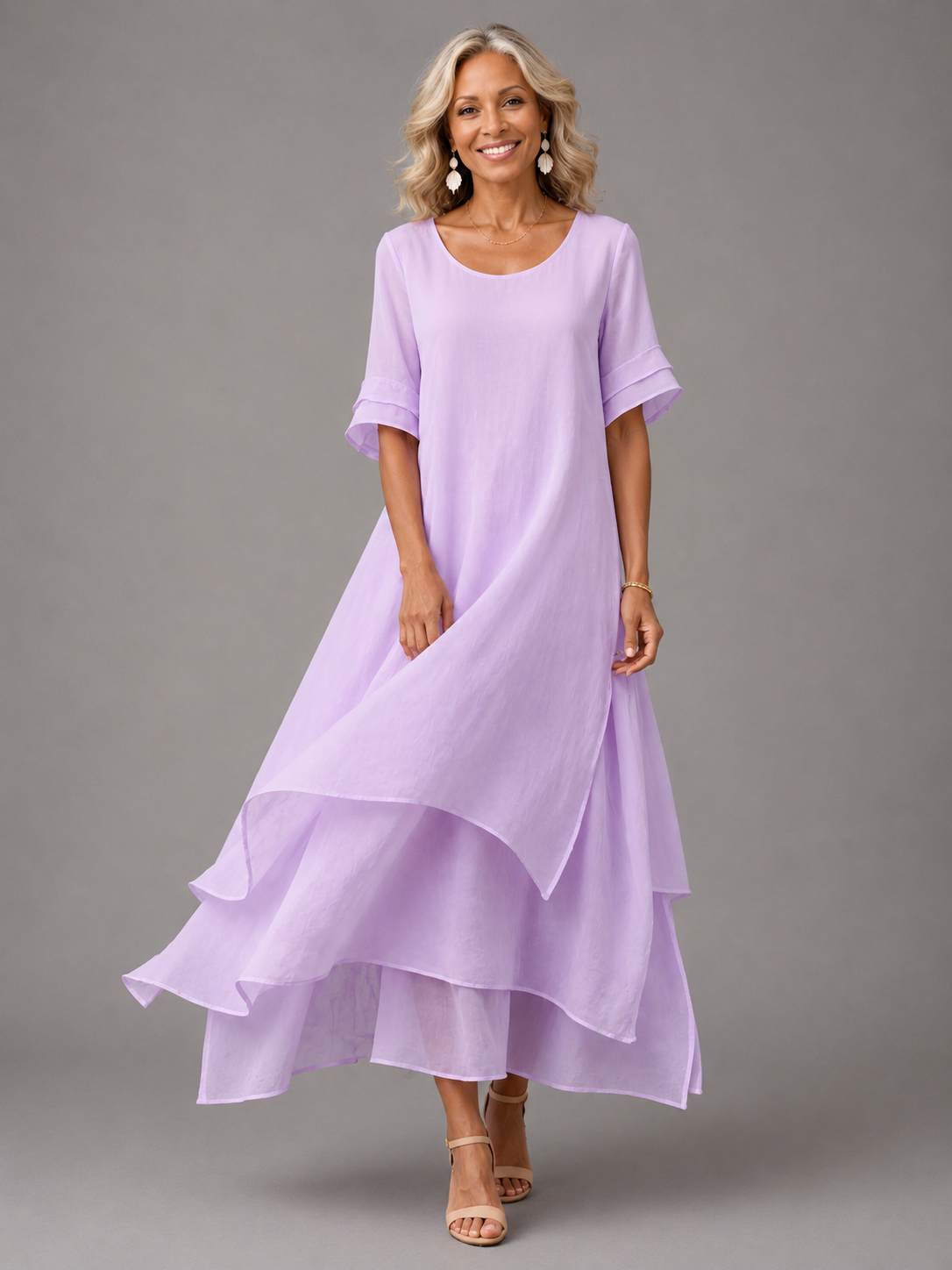 Gela | Layered Maxi Dress