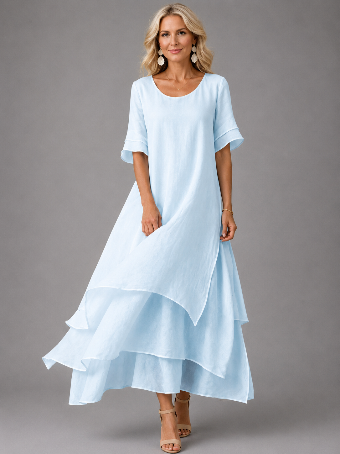 Gela | Layered Maxi Dress