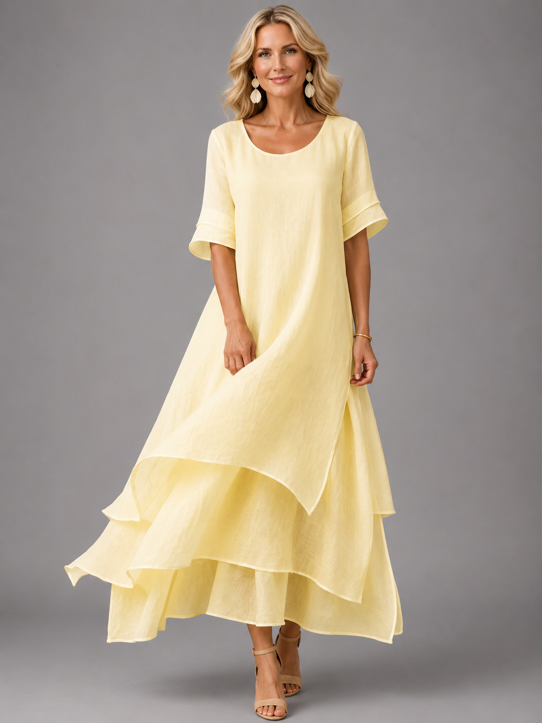 Gela | Layered Maxi Dress