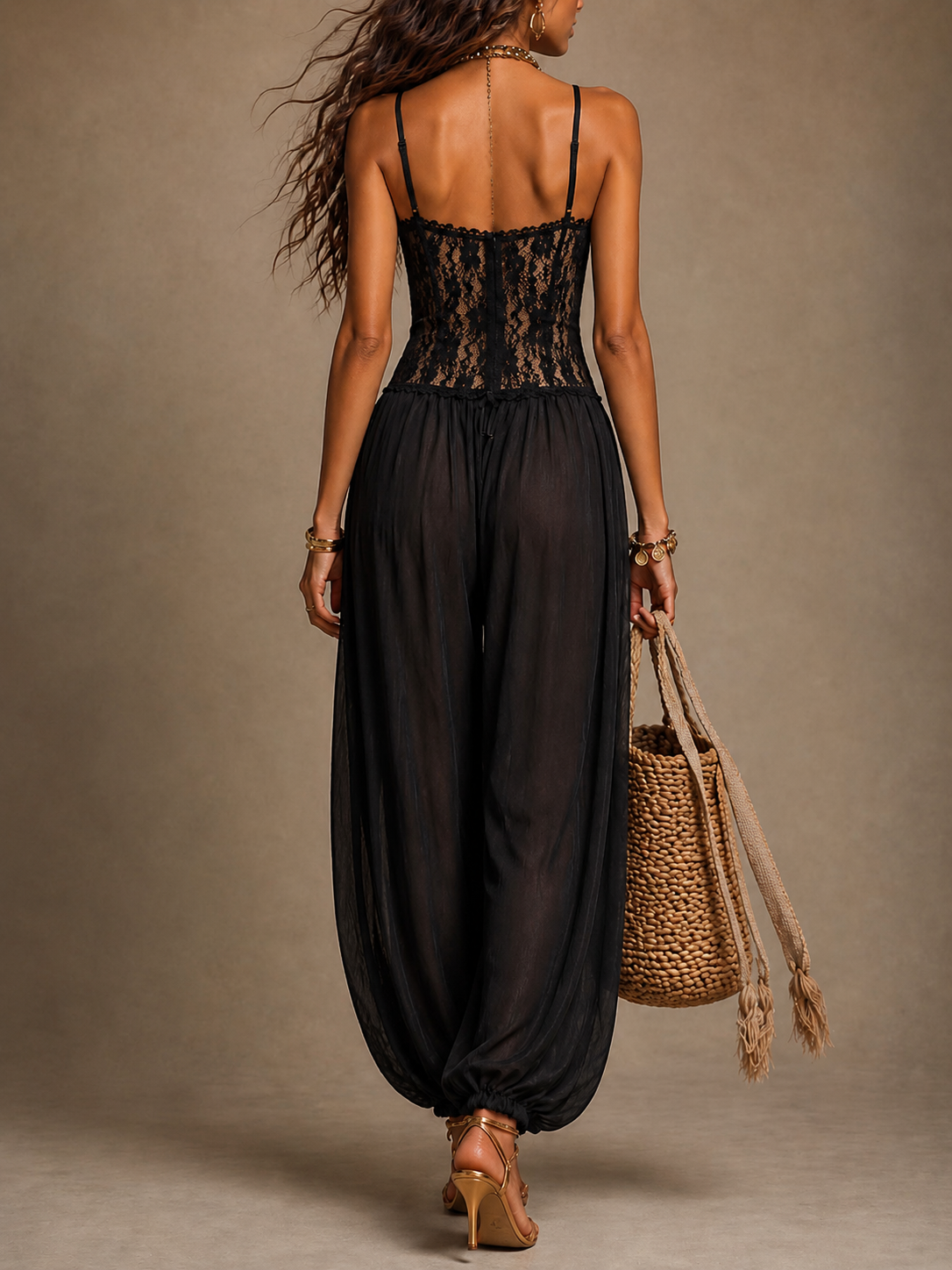 Lily | Lace Detail Jumpsuit