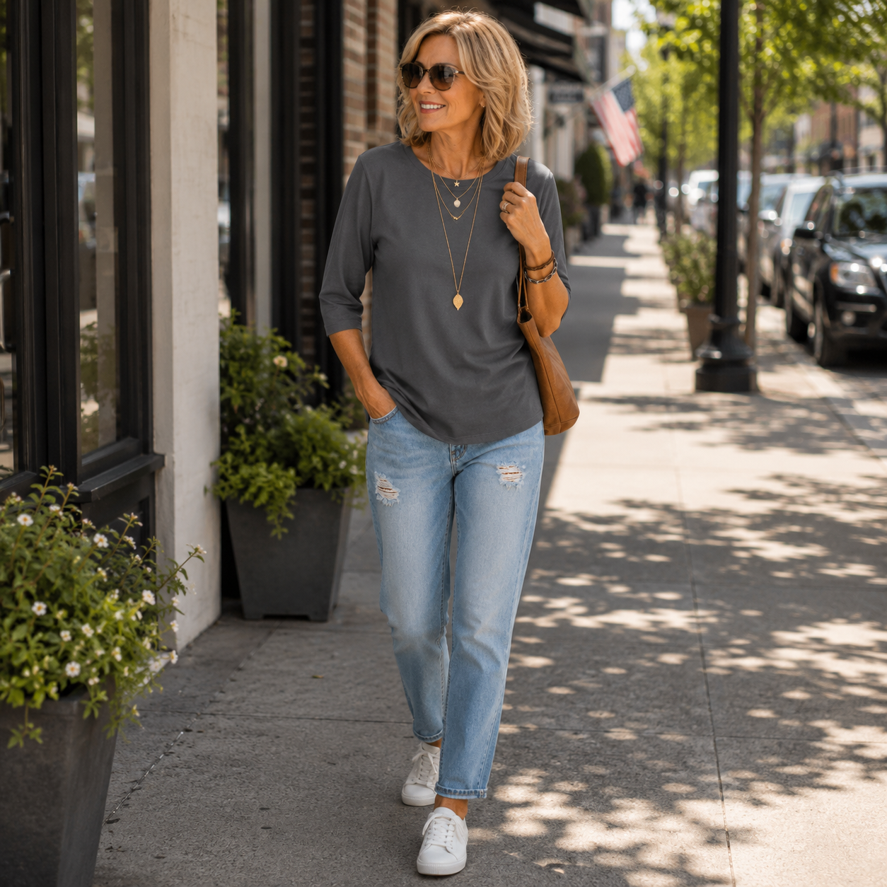 Sophia | Relaxed Everyday Tee