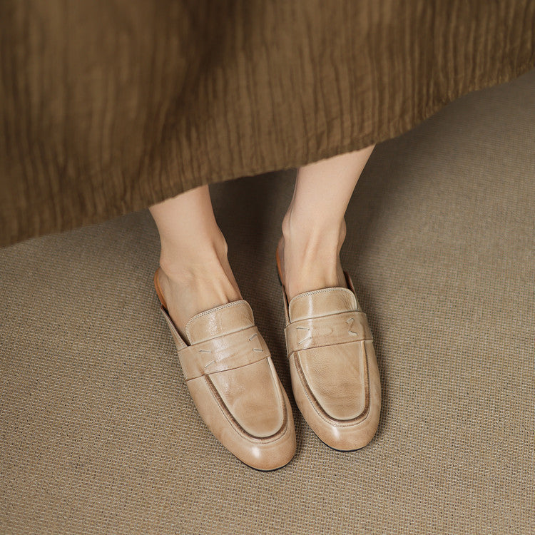 Brenda | Penny Loafer Mules