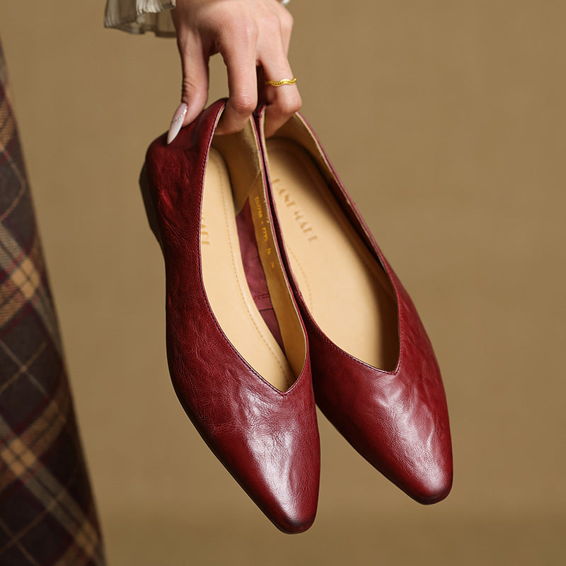 Rachel | Pointed-Toe Everyday Flats