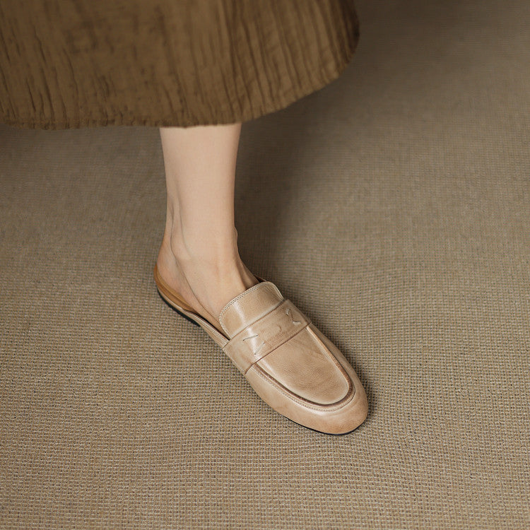 Brenda | Penny Loafer Mules
