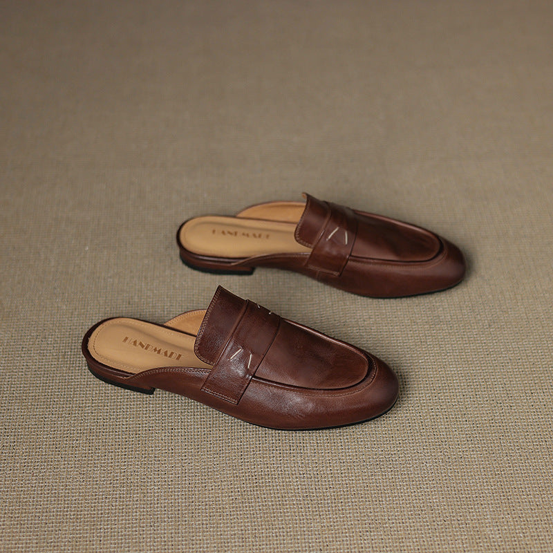 Brenda | Penny Loafer Mules