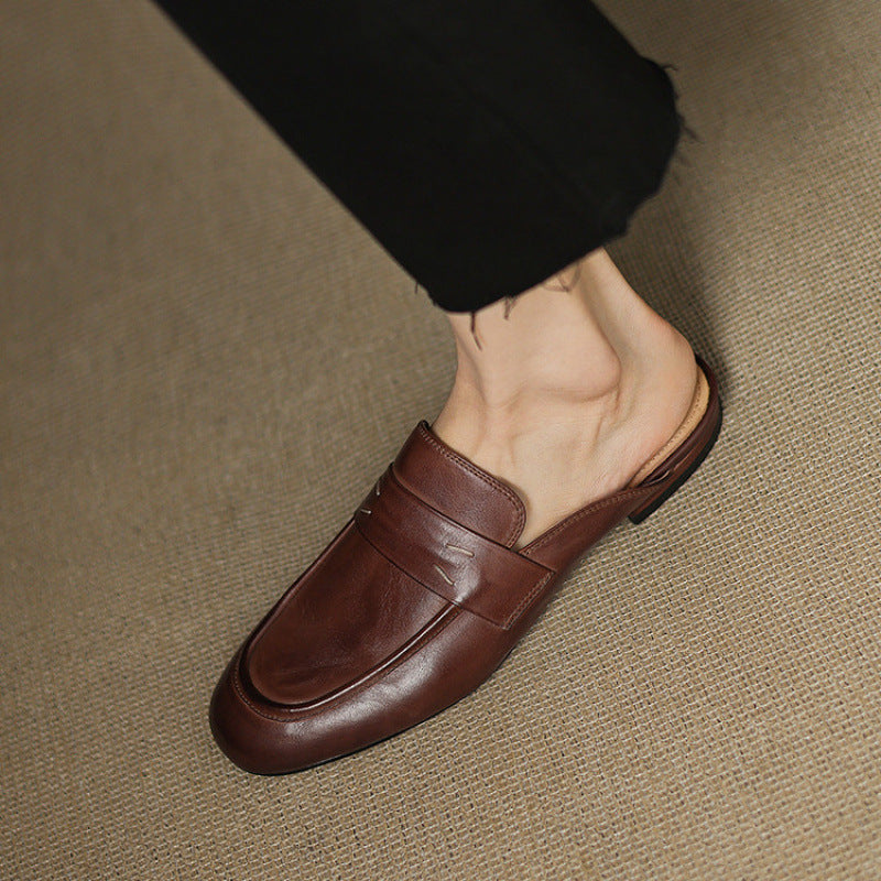 Brenda | Penny Loafer Mules
