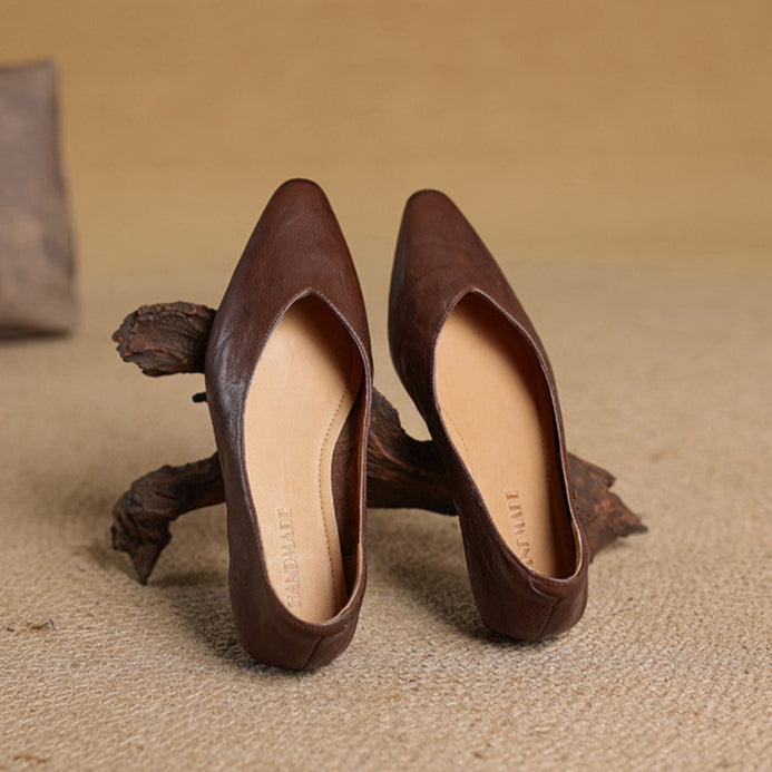 Rachel | Pointed-Toe Everyday Flats