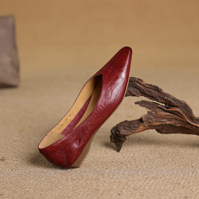 Rachel | Pointed-Toe Everyday Flats