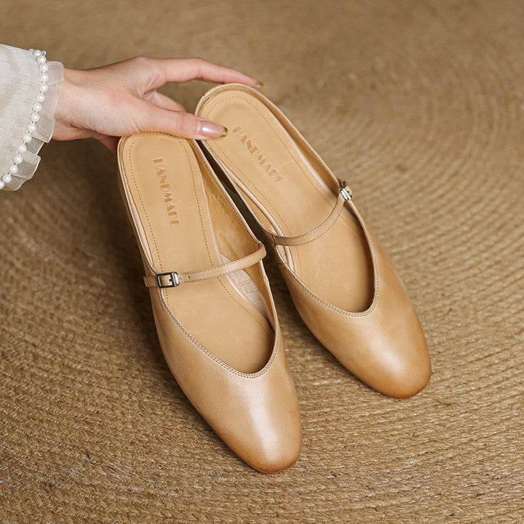 Vien | Classic Mary Jane Mule Flats