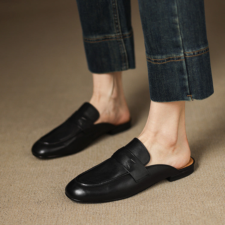 Brenda | Penny Loafer Mules