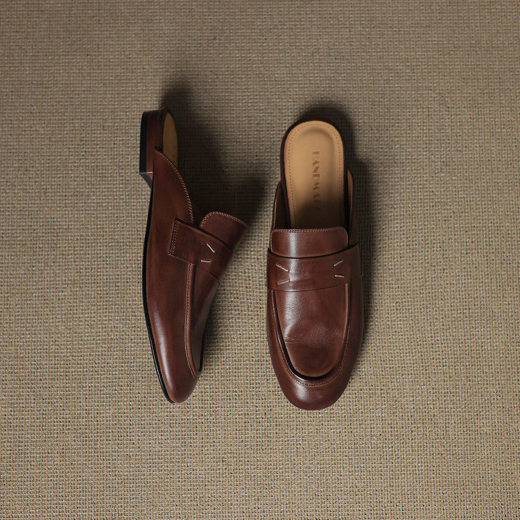 Brenda | Penny Loafer Mules