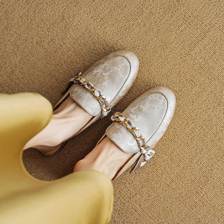 Alexa | Embellished Slip-On Mules