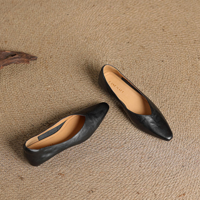 Rachel | Pointed-Toe Everyday Flats