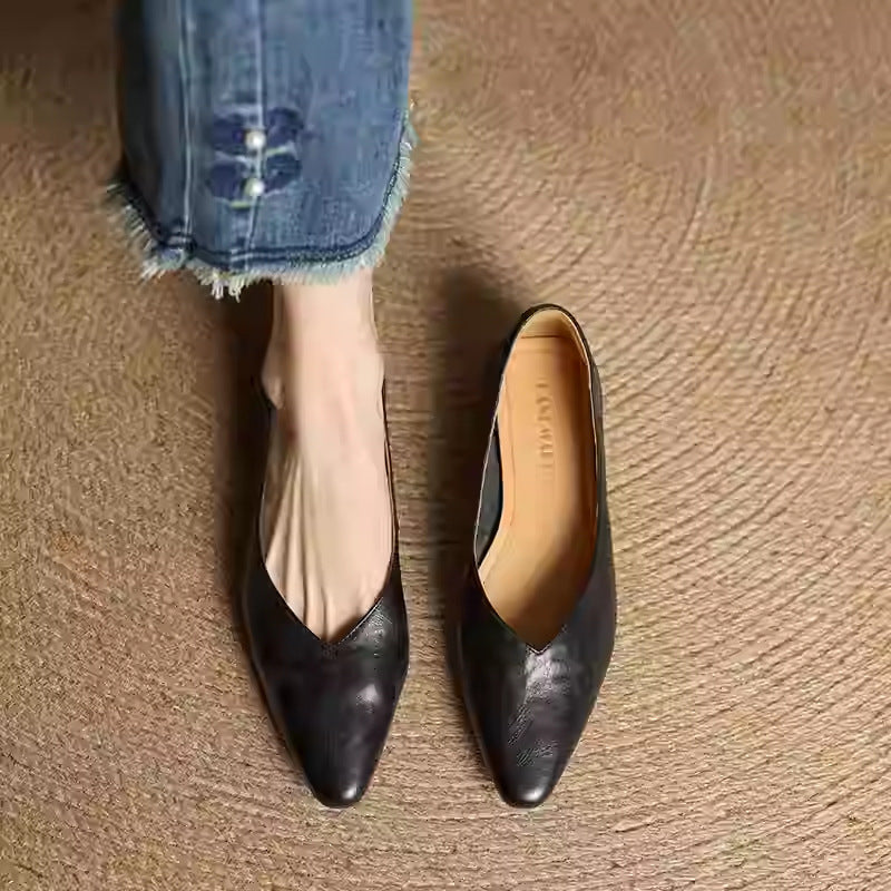 Rachel | Pointed-Toe Everyday Flats