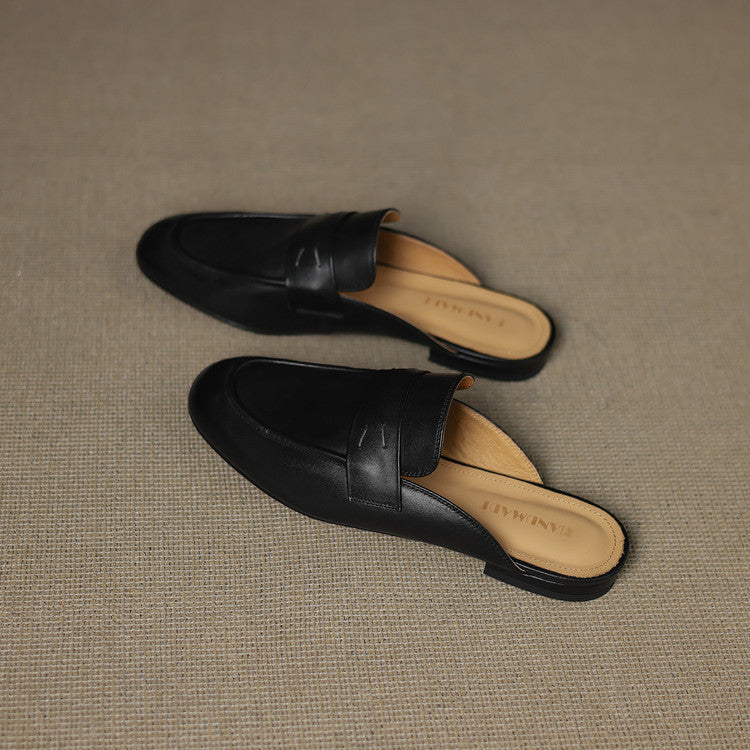 Brenda | Penny Loafer Mules