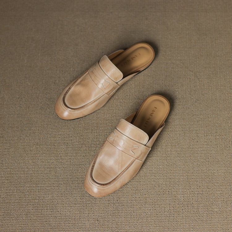 Brenda | Penny Loafer Mules
