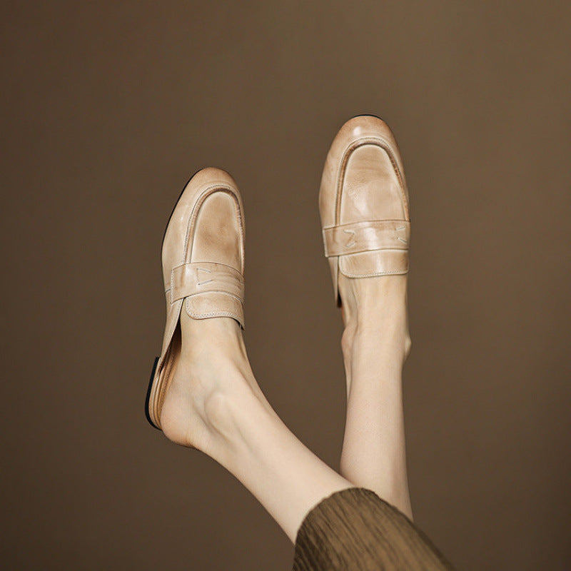 Brenda | Penny Loafer Mules